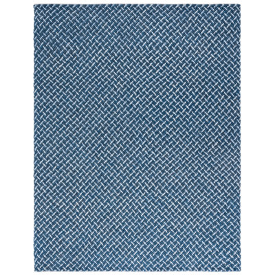Hand Loomed Houndstooth Indoor Rug