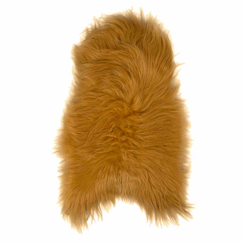 Aldayshein Solid Colour Sheepskin Hand Woven 60cm X 95cm Area Rug