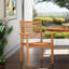 Cilla Outdoor Teak Dining Armchair