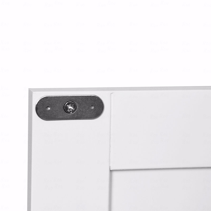 Armoire de rangement pour salle de bain avec tablettes réglables à double porte