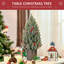 Arbre de Noël artificiel miniature non illuminé