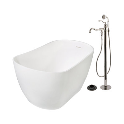 Baignoire autoportante ovale 51 po Kingston