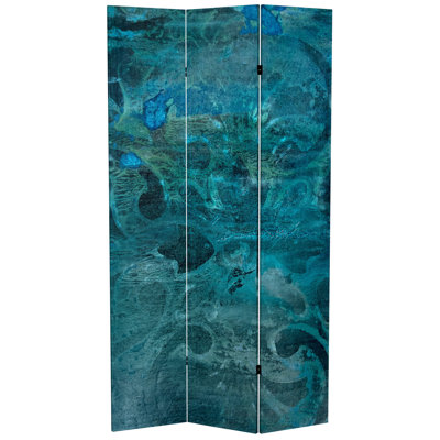 Gordonville 47.25" W x 71" H 3 - Panel Canvas Folding Room Divider by East Urban Home