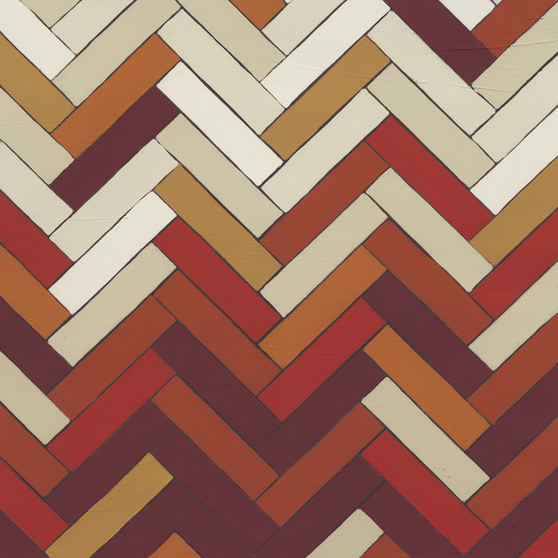 Parquet Prism III by June Erica Vess - Wrapped Canvas Print, 30cm H x 30cm W