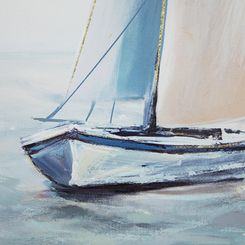 Bateau à voile aquarelle