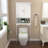 Space-Saving Bathroom Wall Cabinet with Adjustable Shelves