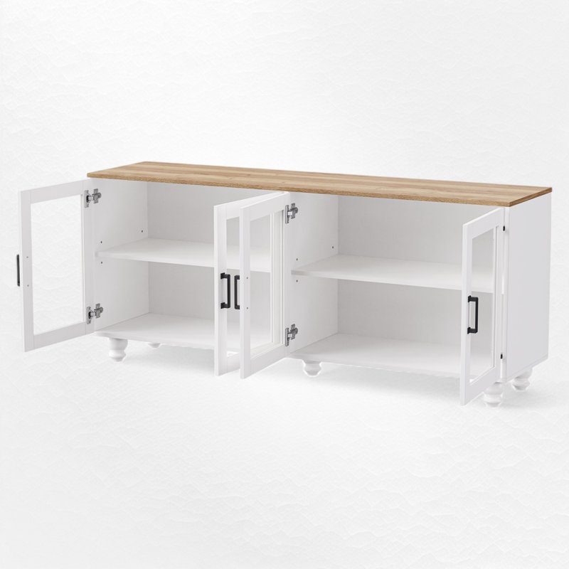 Ertis TV Stand For Tvs Up To 70", White