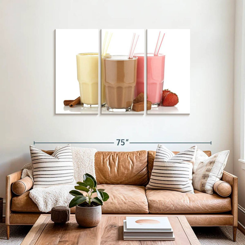 Yarlin Classic Milkshakes, 36" H x 57" W