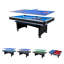 Billard/pool multi-jeux RACK Scorpius 7 pieds avec table de ping-pong, tapis bleu et corps noir-88751009