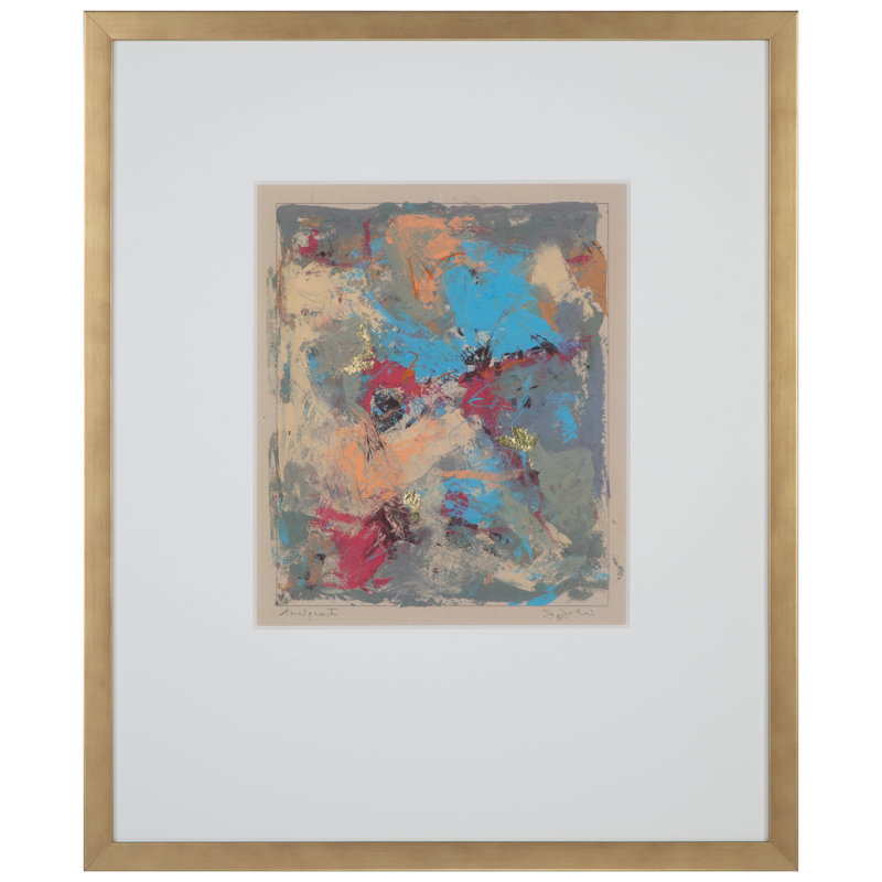 Amalgam I par J.Johns - peinture encadrée
