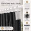 Kensington Homeware Blackout Thermal Room Darkening Pencil Pleat Window Curtain Pair  -121836134-121836140