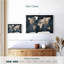 «World Map Aged Wooden World Map», reproduction sur toile-92518817
