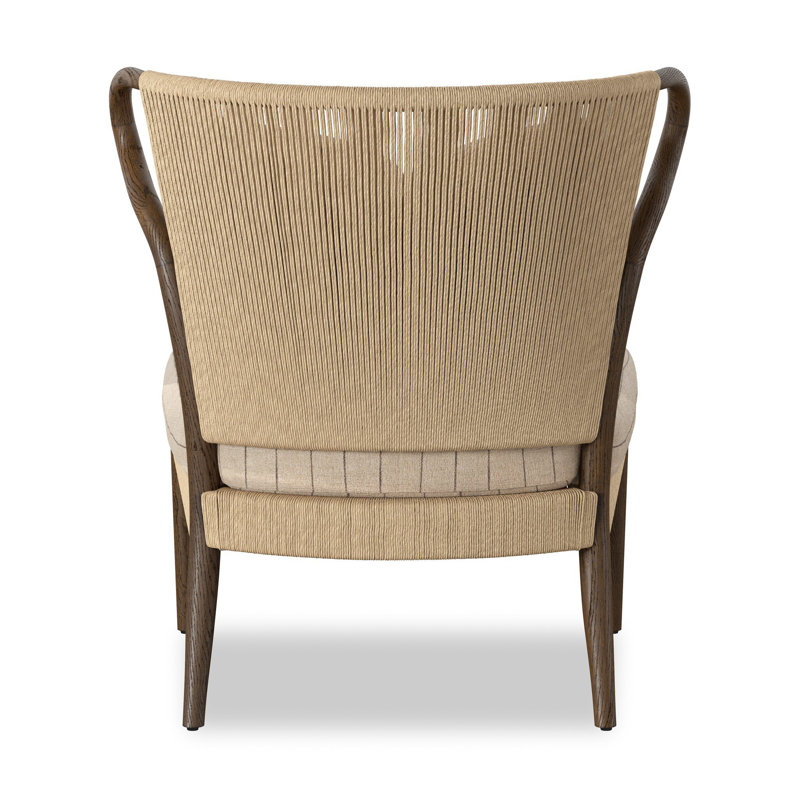 Amira Chair, Cream Striped