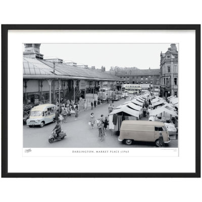 Darlington, Market Place C1965 by Francis Frith - Single Picture Frame Print