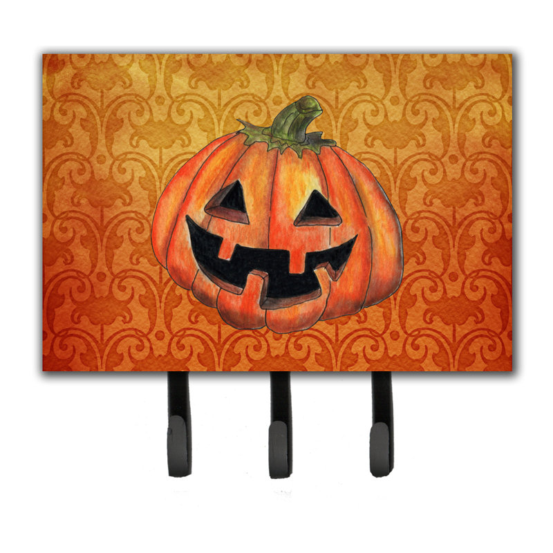 Porte-garde-gobelet et porte-clé pour halloween d’octobre citrouille