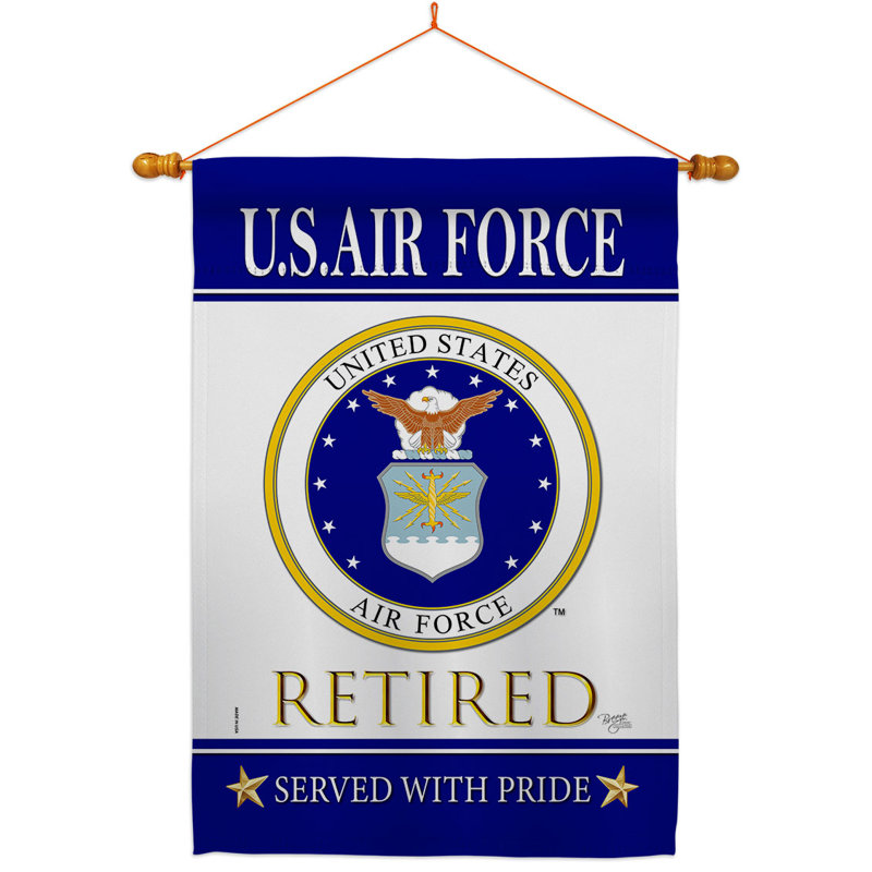 Ensemble de drapeaux en polyester 40 x 28 po US Air Force