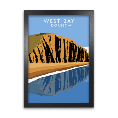 West Bay Dorset by Richard O'Neill - Print