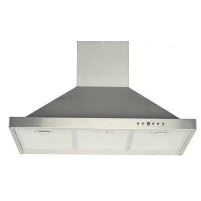 Cyclone 30" Stainless Steel 450 CFM Ducted (Vented) Wall Range Hood with Mesh Filter