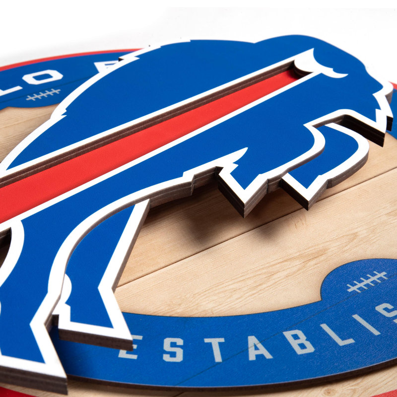 NFL Buffalo Bills 3DX Circle Wall Art