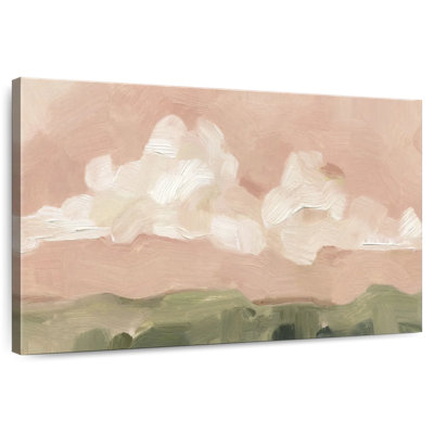Avery, brume rose, coucher de soleil I