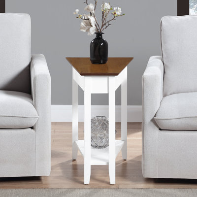 Carbin 24" Tall End Table with Shelf