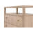 Taube Highland Open Shelf, 2-Drawer Nightstand-1254627367