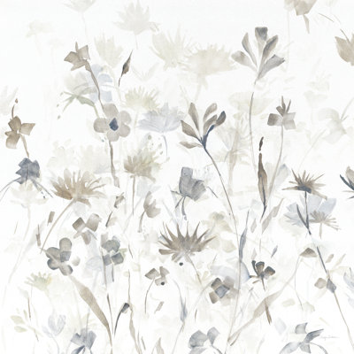 Garden Shadows IV On White by Avery Tillmon - Wrapped Canvas Painting