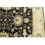 Tapis oriental noir Oushak Chobi-2125919227