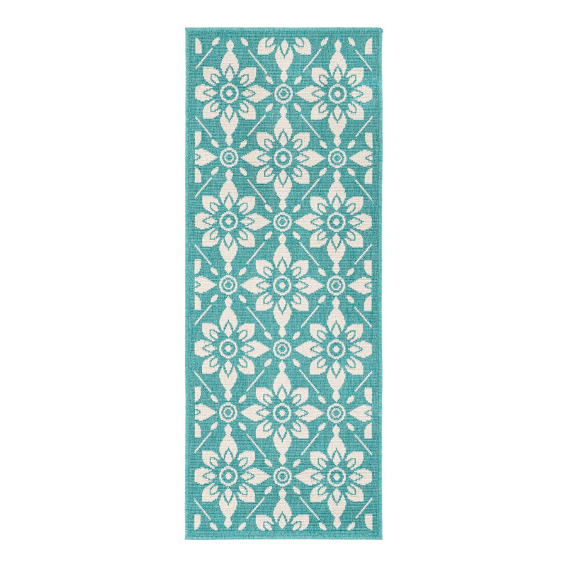 Outdoor Trellis Area Rug, Runner 2' x 5'1"