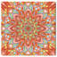 Mandala floral sur toile par Wynwood Studio, impression-88619014
