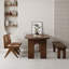 Ensemble de table Creative en bois massif-106551071