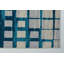 Tapis géométrique gris / bleu Pinheiro-24781977
