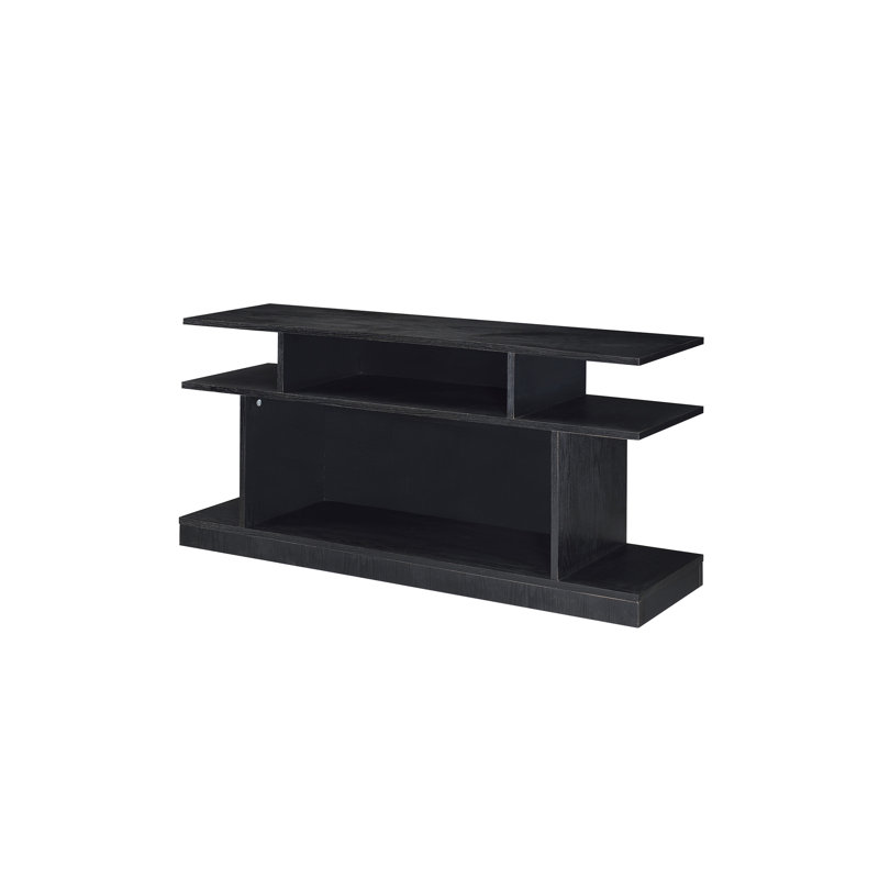Sollix Black Finish Accent Table