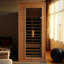 Sauna intérieur encastré à infrarouge lointain Hemlock