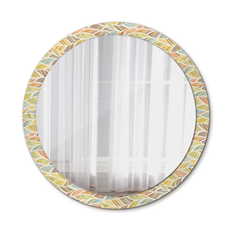 Huldar Glass Flat Wall Mirror