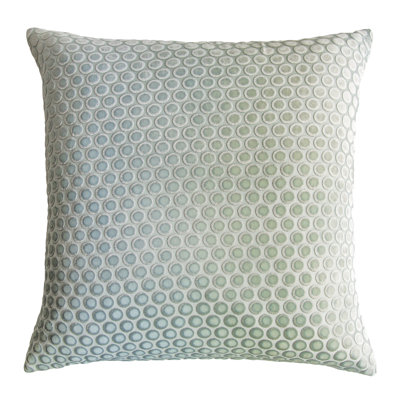 Dots Square Velvet Pillow Cover & Insert