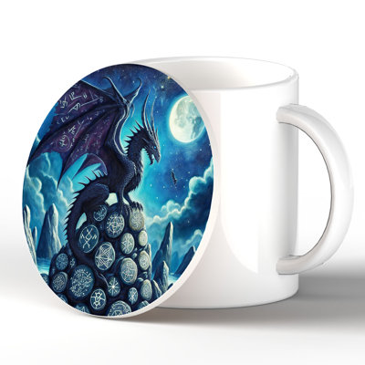 Ceramic Round 1 Piece Coaster