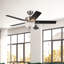 Ventilateur de plafond 52 po Erikson + ensemble de DEL avec ventilateur de plafond à ampoule-103256060-103256059