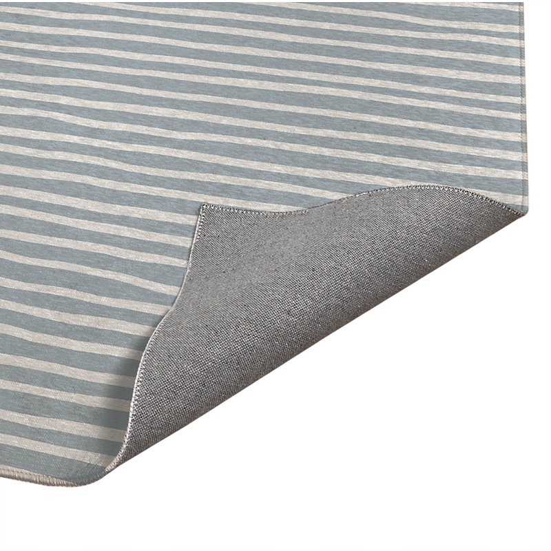 Tapis de cuisine Ribbon Play, Rectangle 5 pi x 7 pi, Bleu ardoise