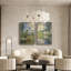 Art mural encadré rétro antique classique pour chambre à coucher-62586649-62586650
