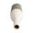 Modern Sculptural Stoneware Vase with Elongated Textured Form and Contemporary Rippled Design for Decorative Display-258159590