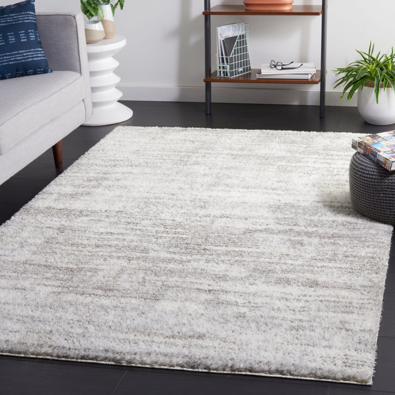 Phaidra Shag Performance Abstract Rug, Runner 2' x 9'