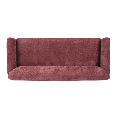 2-seater Couch Upholstered Loveseat with Rolled Arms