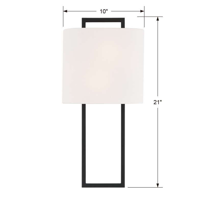 1 - Light Flush Mounted Sconce