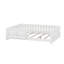 Lit plateforme en bois avec garde-corps et tablettes de rangement-189208084-189208087
