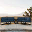 Avion 43" Wide Outdoor Curved Patio Sectional with Sunbrella Cushions-1257844915-1277529348
