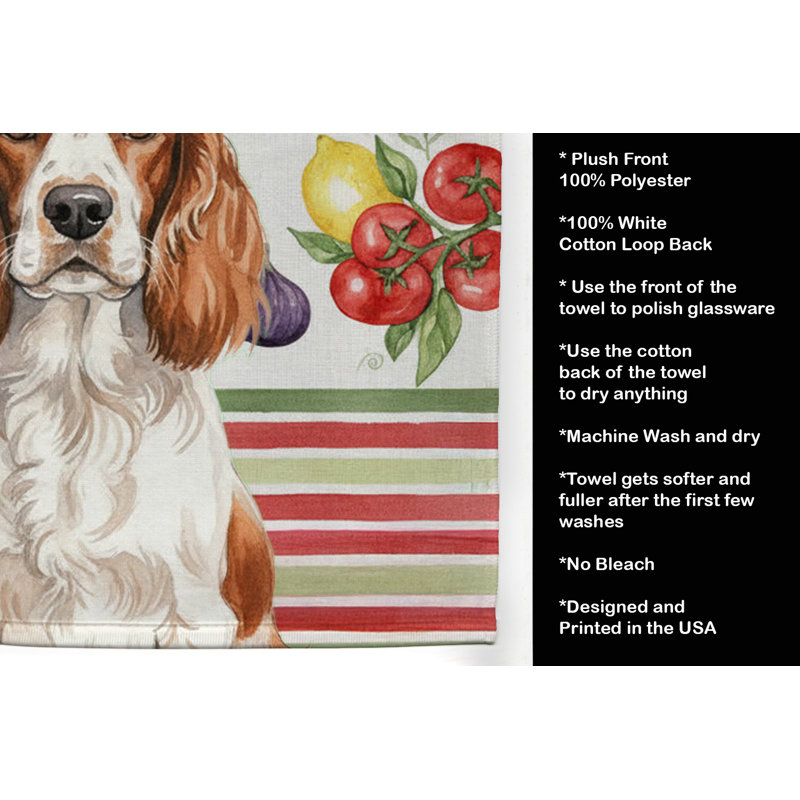 Serviette de cuisine Welsh Springer Spaniel, Welsh Springer Spaniel