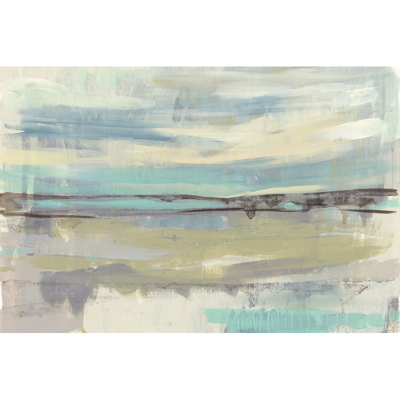 Pink Florets II 1 Piece Wrapped Canvas Painting, 20cm H x 30cm W x 3.8cm D