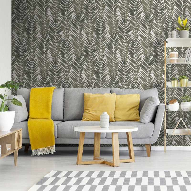 Alifonso 10m x 53cm Textured Wallpaper Roll