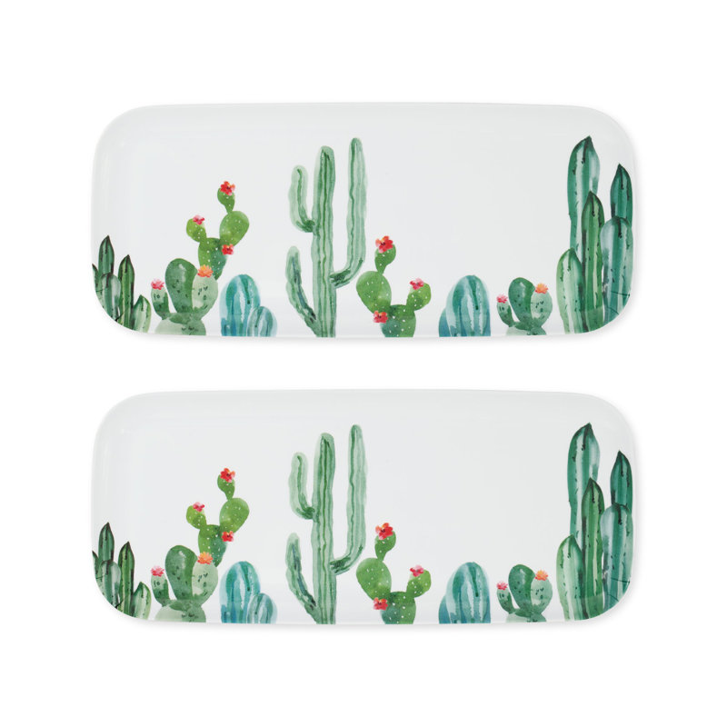 Devita Melamine Tray - Set of 2